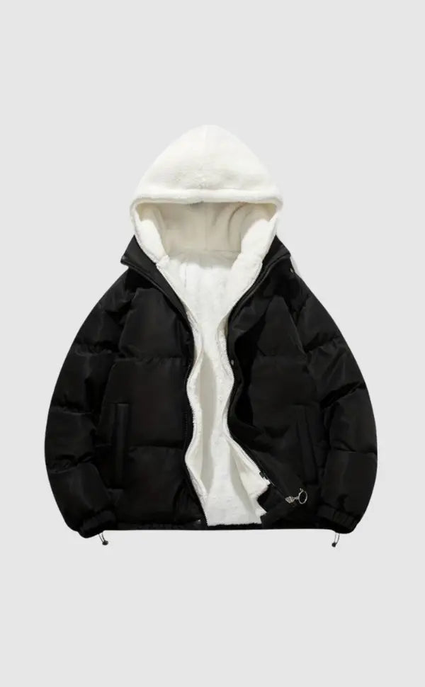 Women Jacket | Quilted design with hood and zip closure
