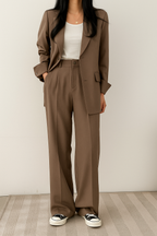 Women's Two-Piece Jacket and Trouser Co-ord Set