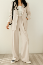 Women's Two-Piece Jacket and Trouser Co-ord Set