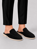Open Heel Slip-On Loafer Mules for Men