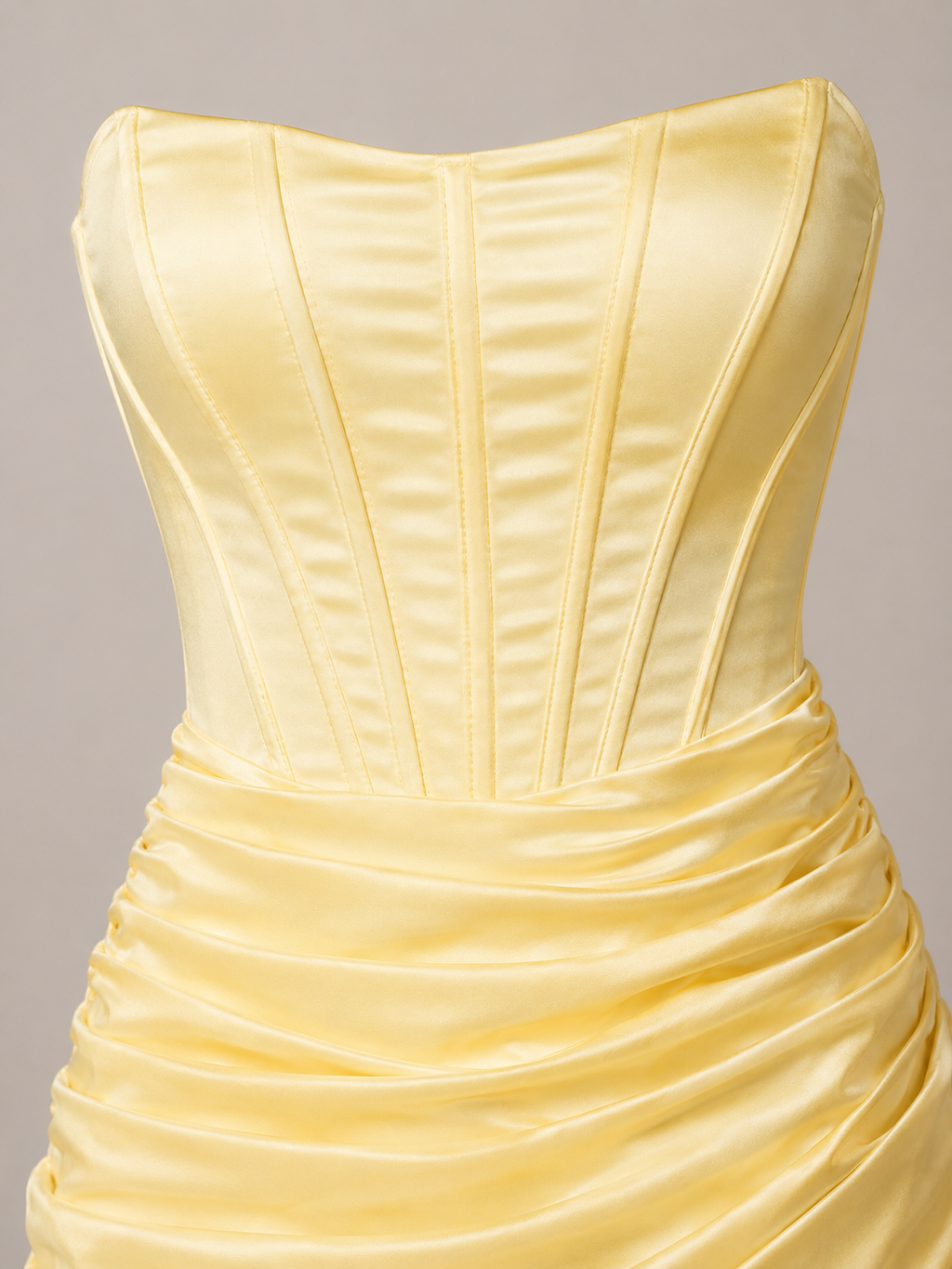Glossy One Shoulder Wrap Minidress for Women | Evening Party Wear