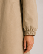Lightweight Tailored Mid-Length Raincoat for Women