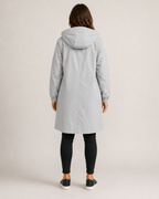 Lightweight Tailored Mid-Length Raincoat for Women