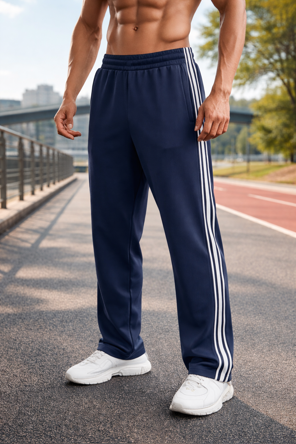 Lightweight Drawstring Sports Trousers for Men | Training and Everyday Wear