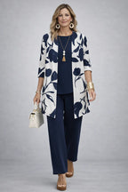 Three-Piece Co-ord Set for Women | Relaxed Fit Lightweight Outfit