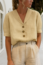 Wrap Neckline Blouse for Women