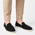 Men's Slip-On Loafers with Round Toe for Everyday Wear