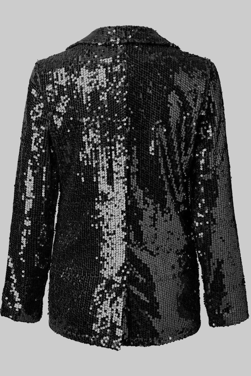 Silver Sequin Tailored Blazer for Women | Evening and Party Occasions