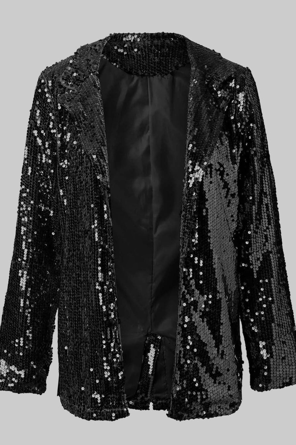 Silver Sequin Tailored Blazer for Women | Evening and Party Occasions