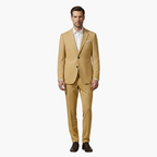 Men Blazer | Notch Lapel with Button Closure and Flap Pockets