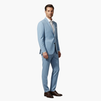 Men Blazer | Notch Lapel with Button Closure and Flap Pockets