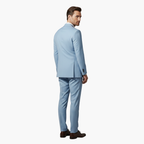Men Blazer | Notch Lapel with Button Closure and Flap Pockets