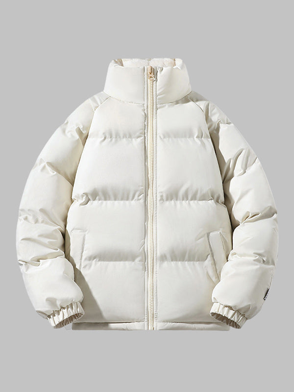Men's Padded Winter Jacket with Quilted Lightweight Fill