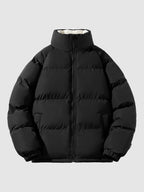 Men's Padded Winter Jacket with Quilted Lightweight Fill