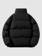 Men's Padded Winter Jacket with Quilted Lightweight Fill