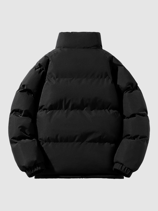 Men's Padded Winter Jacket with Quilted Lightweight Fill
