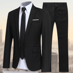 Dark Navy Slim Fit Two-Piece Suit for Men