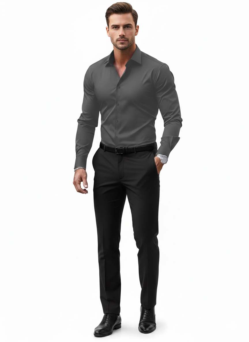 Men’s Long Sleeve Shirt | Slim Fit