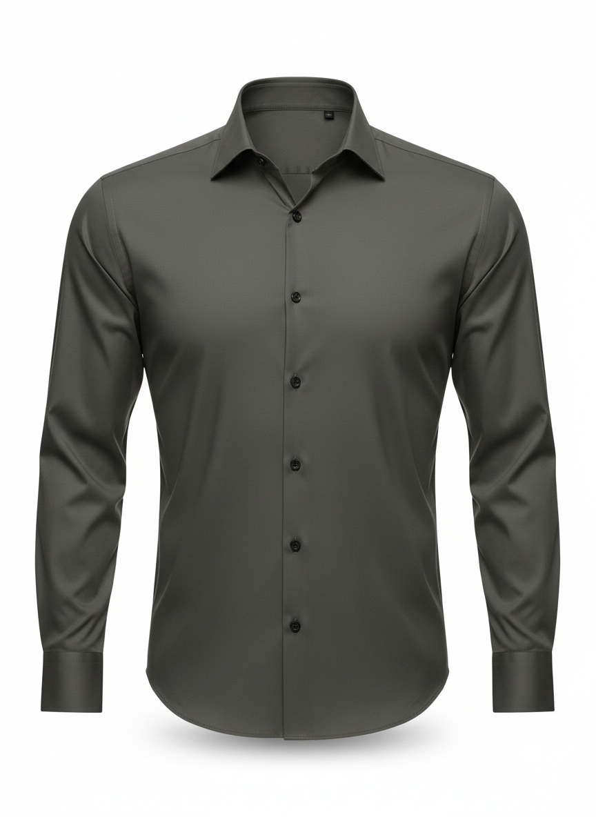 Men’s Long Sleeve Shirt | Slim Fit