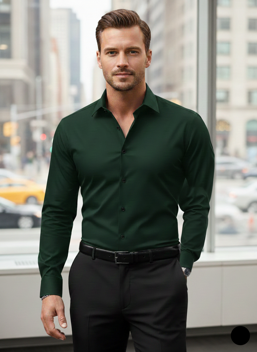 Men’s Long Sleeve Shirt | Slim Fit
