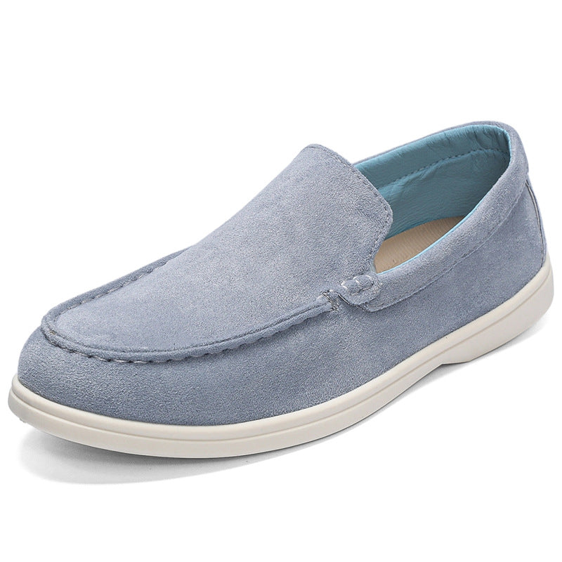 Men's Slip-On Loafers with Round Toe for Everyday Wear