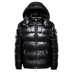 Insulated Padded Winter Down Jacket for Men | Cold Weather Outerwear