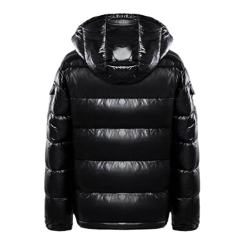 Insulated Padded Winter Down Jacket for Men | Cold Weather Outerwear