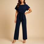 Fitted Tie-Waist Jumpsuit for Women | Occasion & Evening Wear