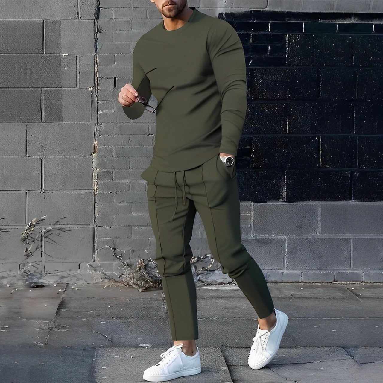 Men's Lightweight Tracksuit Set for Men | Autumn Casual Wear