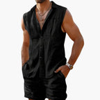 Men Shorts | Straight-cut with side pockets and elasticated waist
