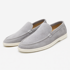 Suede-Look Slip-On Loafers for Men