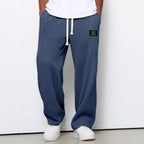 Adjustable Waist Relaxed Fit Breathable Trousers for Men | Everyday Casual Wear