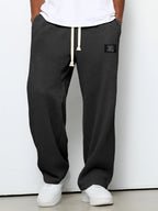Adjustable Waist Relaxed Fit Breathable Trousers for Men | Everyday Casual Wear