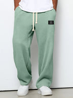 Adjustable Waist Relaxed Fit Breathable Trousers for Men | Everyday Casual Wear