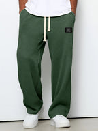 Adjustable Waist Relaxed Fit Breathable Trousers for Men | Everyday Casual Wear