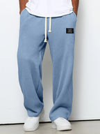 Adjustable Waist Relaxed Fit Breathable Trousers for Men | Everyday Casual Wear