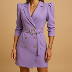 Fitted Blazer Style Shift Dress for Women | Smart Office and Evening Wear