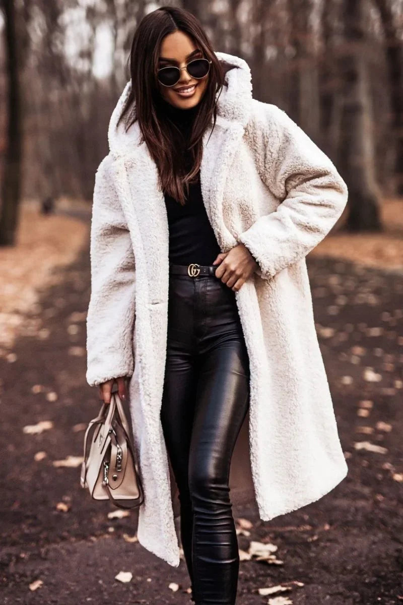 Hooded Full Length Winter Coat for Women | Warm Weatherproof Outerwear