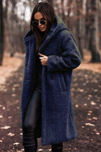Hooded Full Length Winter Coat for Women | Warm Weatherproof Outerwear