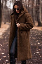 Hooded Full Length Winter Coat for Women | Warm Weatherproof Outerwear