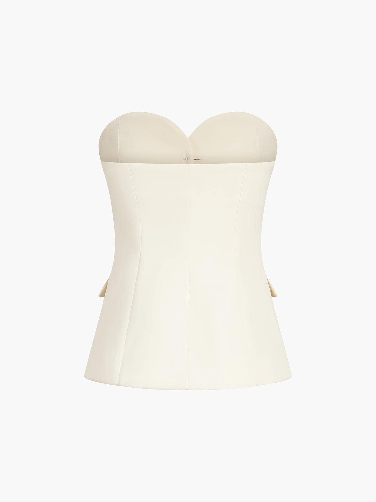 Strapless Top and Trousers Two Piece Set for Women | Coordinated Outfit