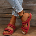 Triple Arch Support Slip-On Sandals for Women | Summer Casual Footwear
