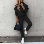 Fleece Two Piece Tracksuit Set for Women | Winter Wear