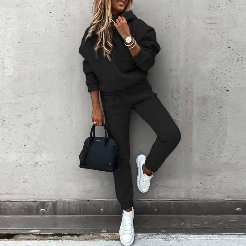 Fleece Two Piece Tracksuit Set for Women | Winter Wear