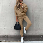 Fleece Two Piece Tracksuit Set for Women | Winter Wear