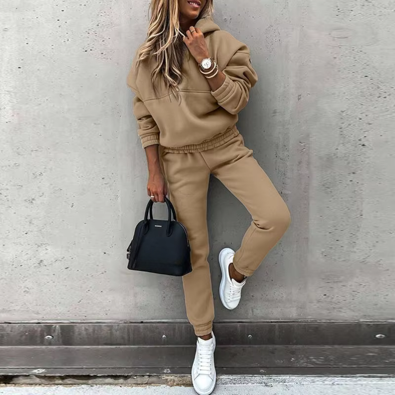 Fleece Two Piece Tracksuit Set for Women | Winter Wear