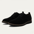 Brown Smart Suede Formal Dress Shoes for Men | Business Occasion Footwear