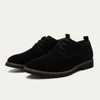 Brown Smart Suede Formal Dress Shoes for Men | Business Occasion Footwear