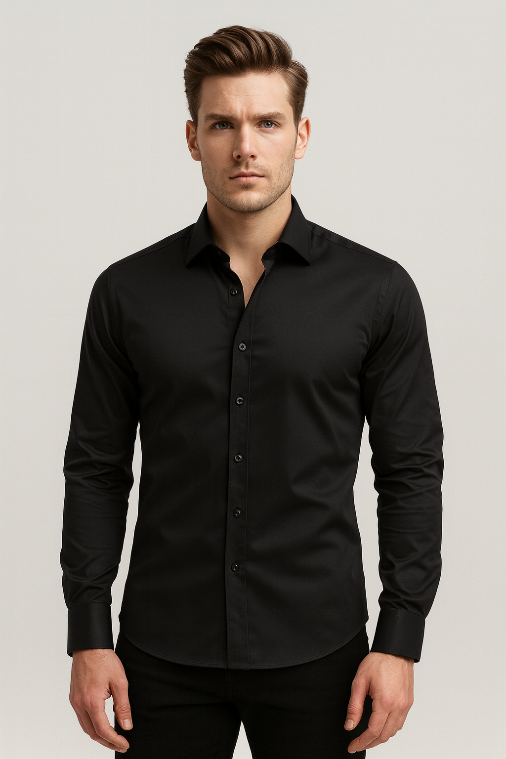 Stretch Classic Fit Formal Shirt for Men | Everyday Office and Casual Wear