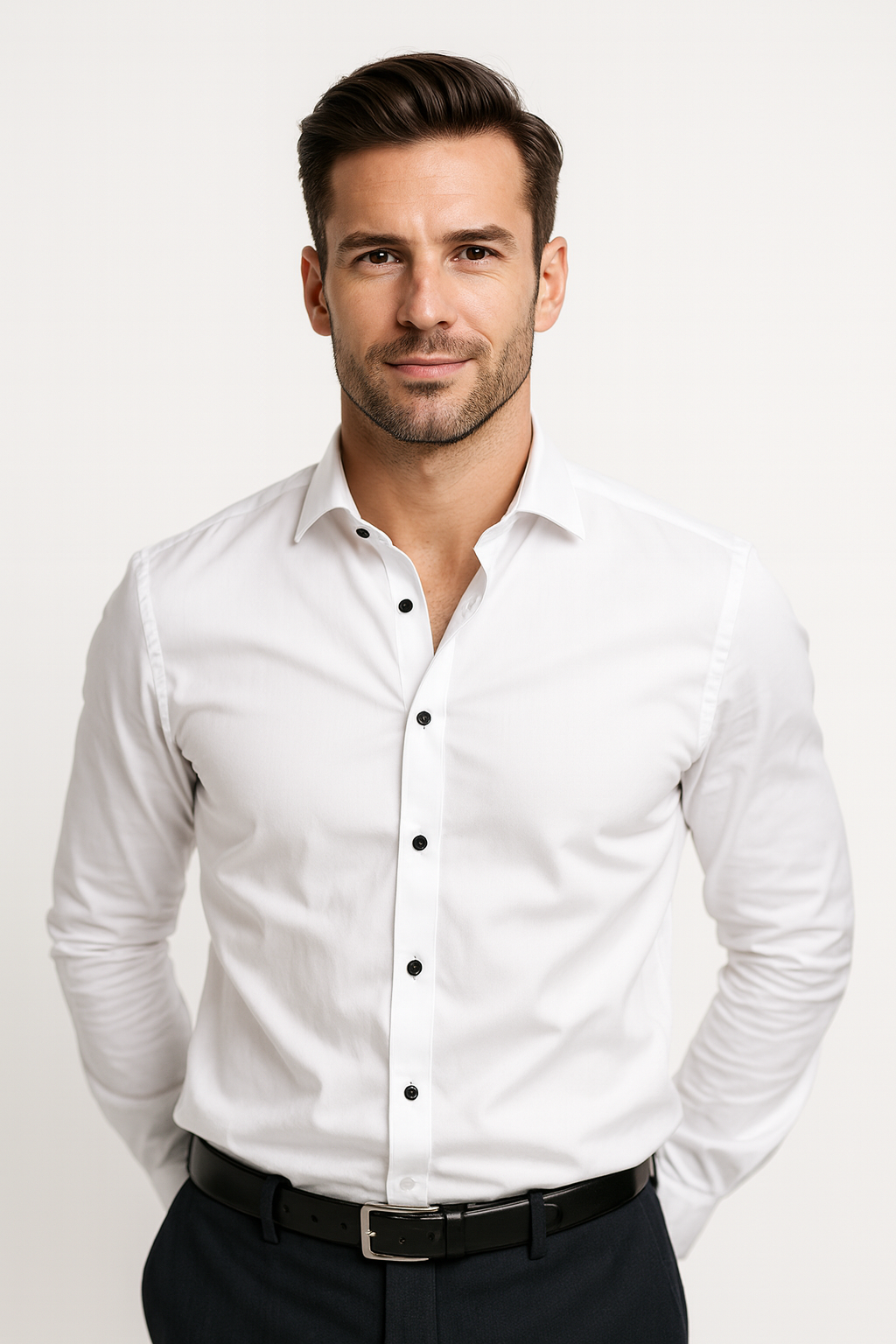 Stretch Classic Fit Formal Shirt for Men | Everyday Office and Casual Wear